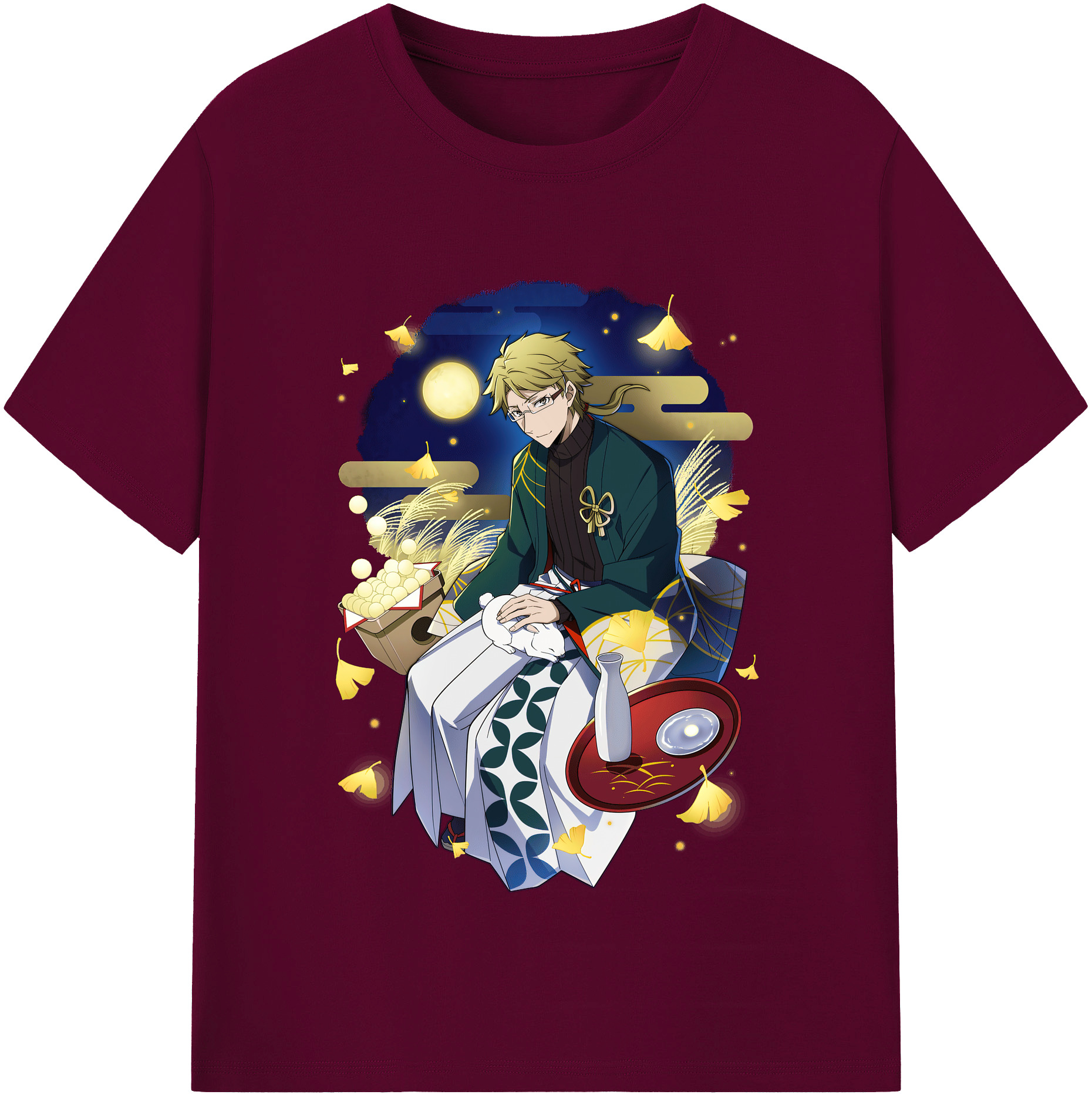 （画像用） 文豪ストレイドッグス Bungo Stray Dogs レディースカジュアルプリントTシャツ（綿100％）